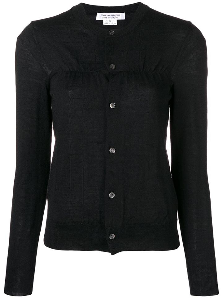 Comme Des Garçons Comme Des Garçons Long-sleeve Fitted Cardigan -