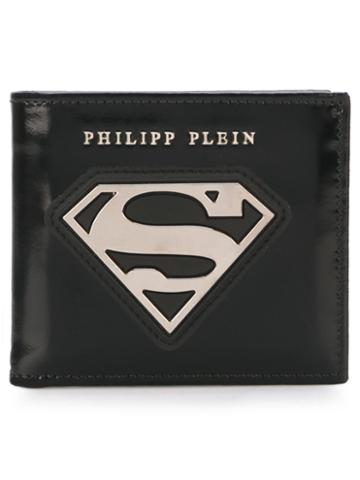 Philipp Plein Superman Logo Wallet