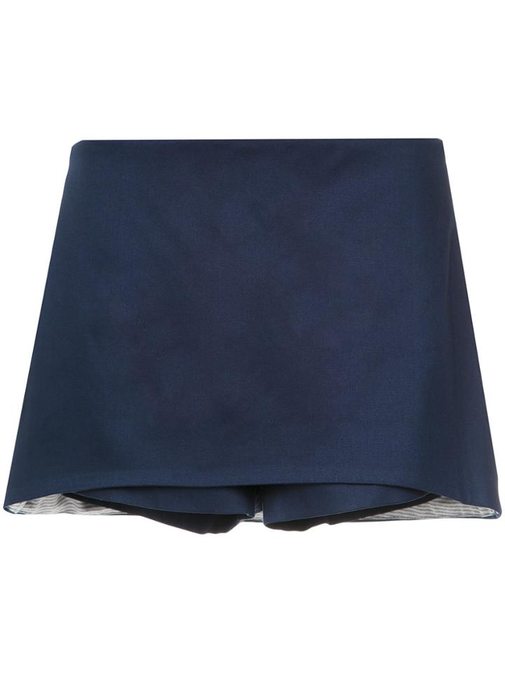 Andrea Bogosian Mini Skorts - Blue
