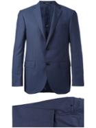 Corneliani Two Piece Suit, Men's, Size: 52, Blue, Cupro/virgin Wool