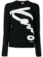 Kenzo Embroidered Sweater - Black
