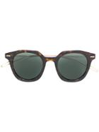 Dior Eyewear Tortoiseshell Frame Sunglasses - Brown