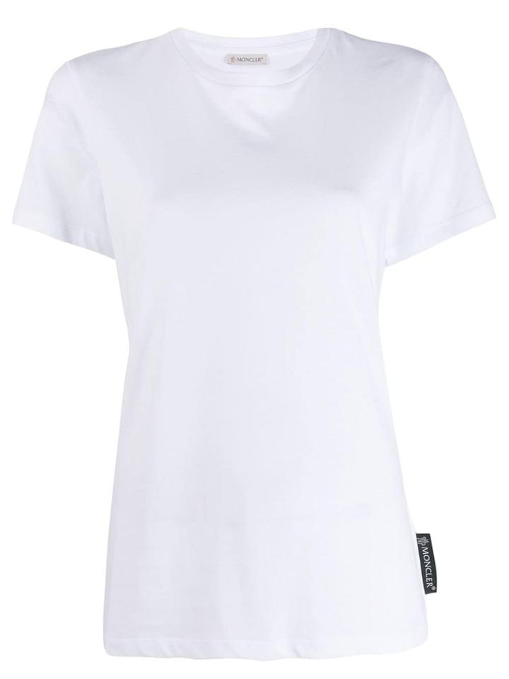 Moncler Logo Printed T-shirt - White