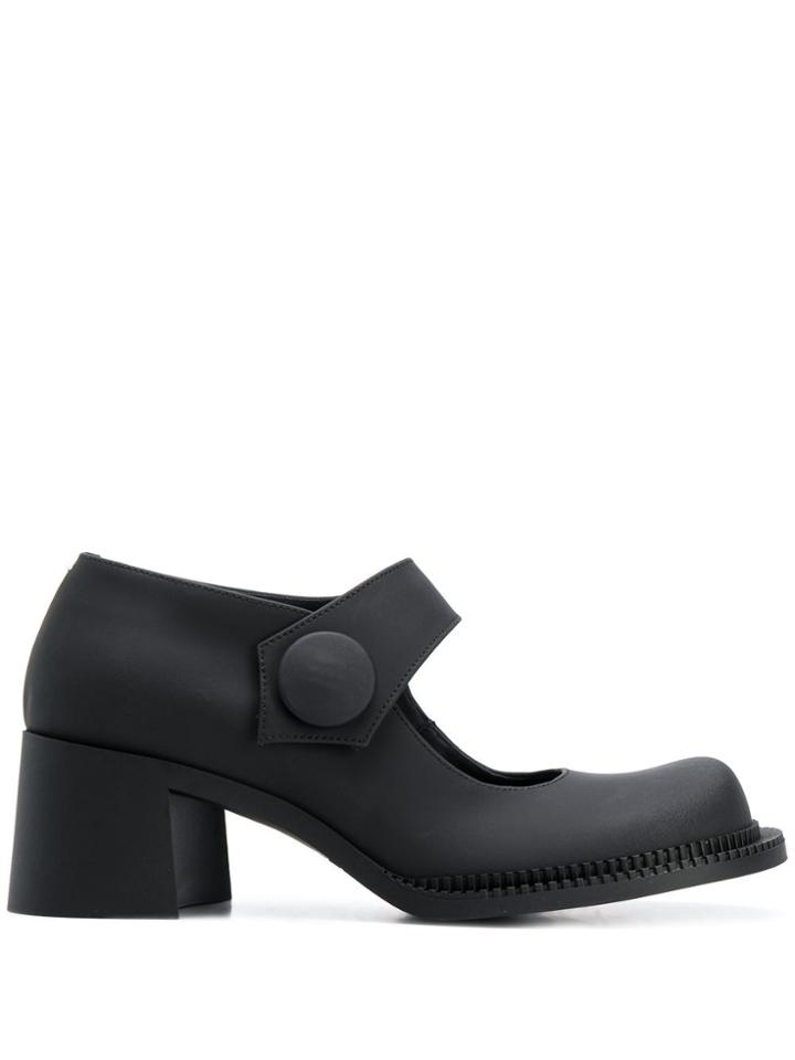 Maison Margiela Round Toe Mary Jane Pumps - Black