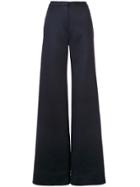Adam Lippes Zibelline Wide-leg Trousers - Blue