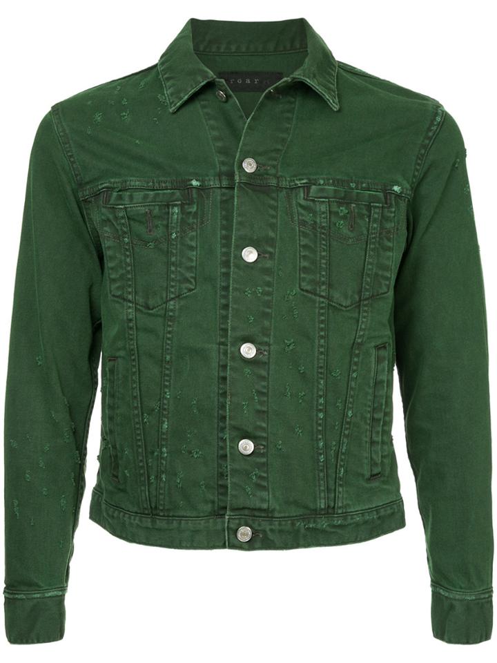 Roar Classic Denim Jacket - Green