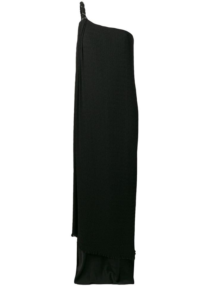 Max Mara Asymmetric Dress - Black
