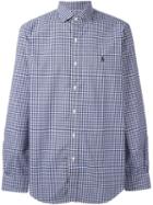 Polo Ralph Lauren Checked Shirt, Men's, Size: Medium, White, Cotton