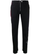 Marcelo Burlon County Of Milan Side Stripes Slim Jeans - Black