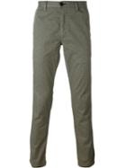 Paul Smith Jeans Dotted Trousers, Men's, Size: 31, Green, Cotton/polyester/spandex/elastane