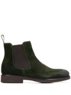 Doucal's Pull-on Ankle Boots - Green