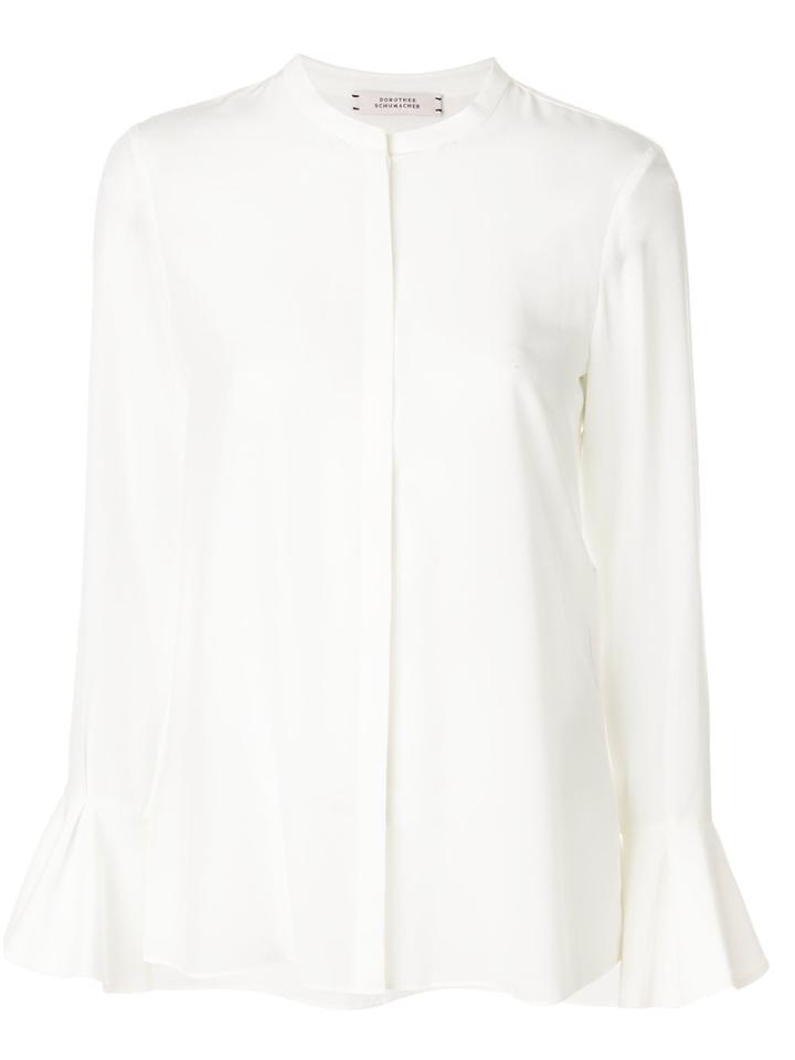 Dorothee Schumacher Flared Cuff Blouse - White