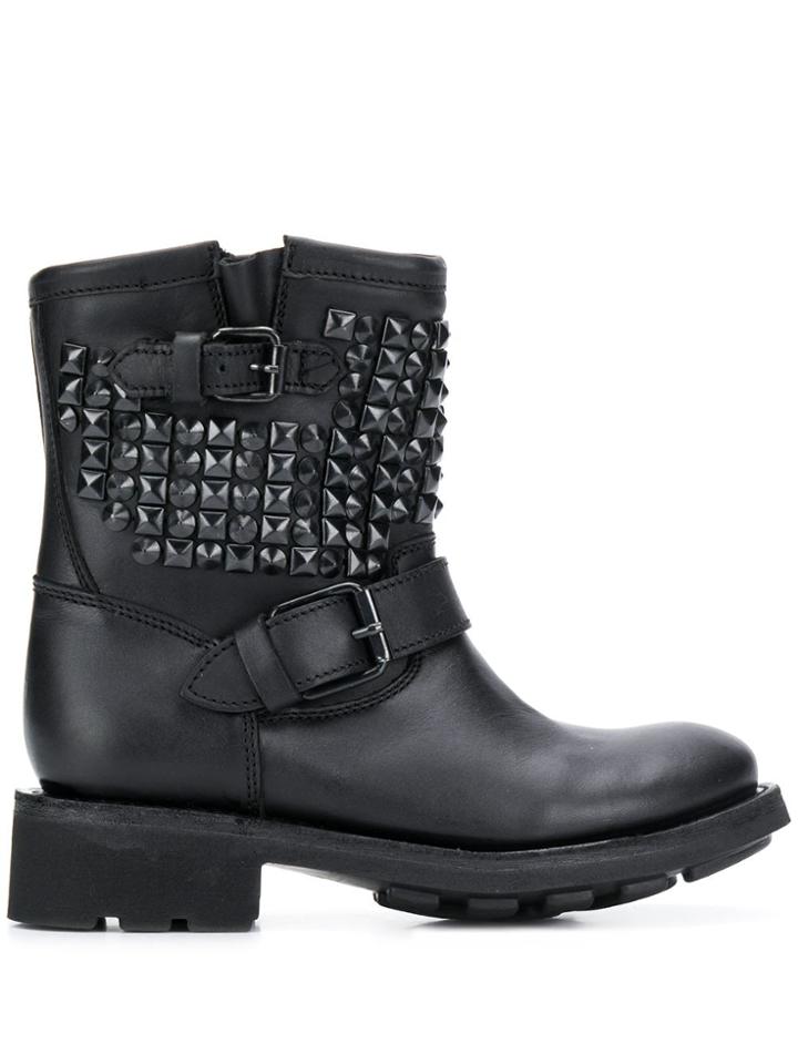 Ash Tennesse Biker Boots - Black