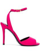 Stella Luna Ankle Strap Sandals - Pink & Purple