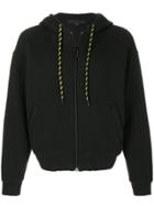 Alexander Wang Drawstring Hooded Jacket - Black
