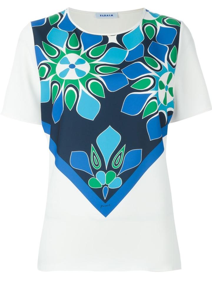 P.a.r.o.s.h. Placed-print T-shirt