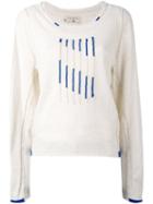 Cotélac - Printed Sweatshirt - Women - Cotton - Iii, Nude/neutrals, Cotton