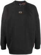 Boss Hugo Boss Embroidered Logo Sweatshirt - Black
