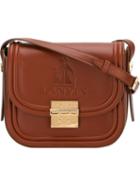 Lanvin Nomad Shoulder Bag, Women's, Brown, Leather
