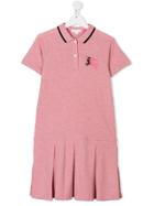 Burberry Kids Teen Short-sleeve Polo Dress - Pink & Purple