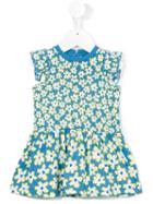 Stella Mccartney Kids - Floral Print Dress - Kids - Cotton - 12 Mth, Blue