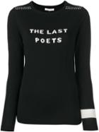 Bella Freud 'the Last Poets' Jumper, Women's, Size: Large, Black, Wool