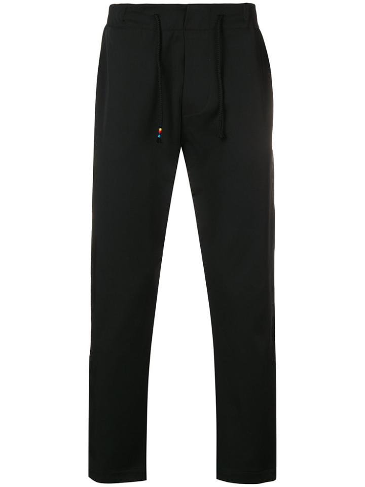 The Silted Company Palm Tree Accent Trousers - Black