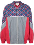 Gucci Gucci 587377xjbth 4437 Navy/multicolor Natural (veg)->cotton -