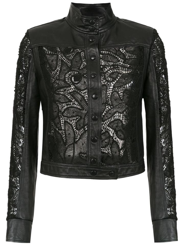 Martha Medeiros Gabi Leather Jacket - Black