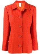 Versace Pre-owned '1980s Buttoned Jacket - Orange
