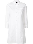Comme Des Garçons Tricot Shirt Dress - White
