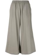 Labo Art - Palazzo Pants - Women - Cotton - 1, Grey, Cotton