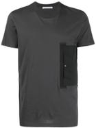 Low Brand Contrast Patch Pocket T-shirt - Grey