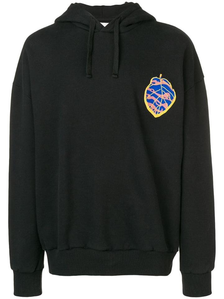 Henrik Vibskov Printed Climber Hoodie - Black
