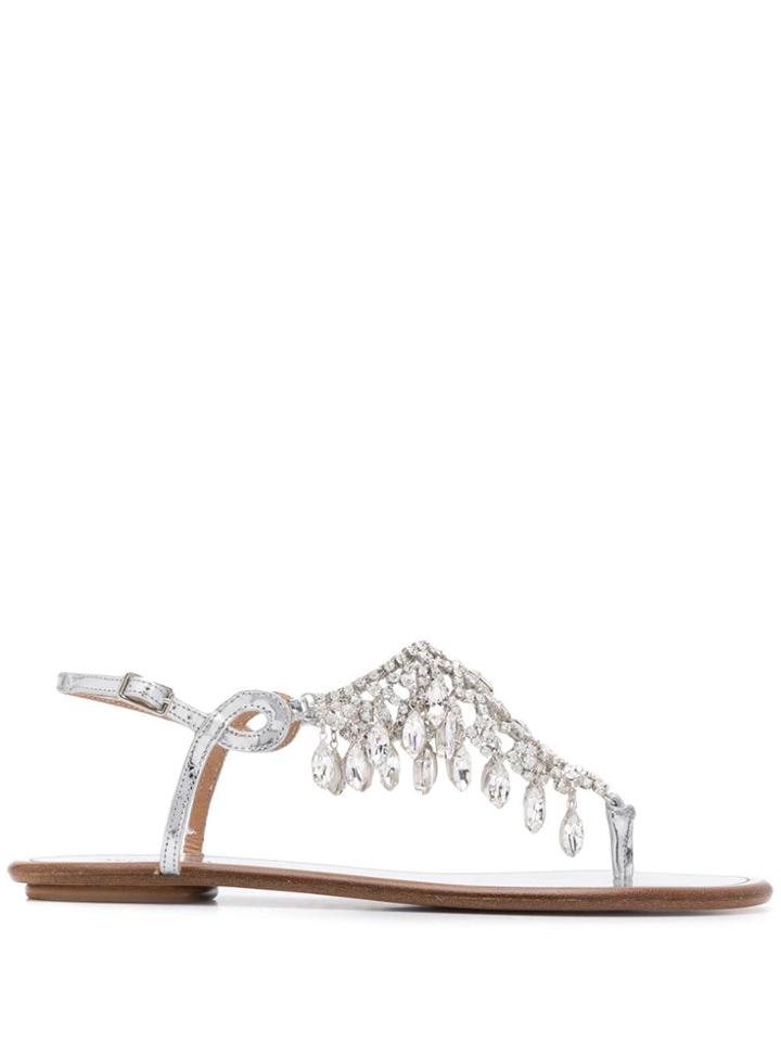 Aquazzura Temptation Sandals - Silver