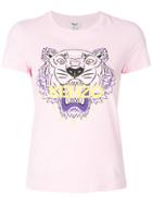Kenzo Tiger T-shirt - Pink & Purple