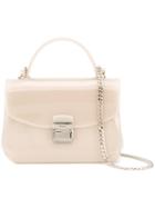 Furla - Chain Strap Mini Tote - Women - Metal (other)/rubber - One Size, Nude/neutrals, Metal (other)/rubber