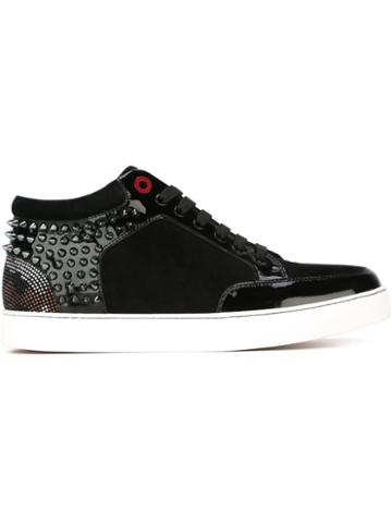 Royaums Kilian Sneakers, Men's, Size: 39, Black, Patent Leather/suede/leather/metal Other