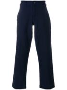 Comme Des Garçons Shirt Straight-leg Chinos - Blue