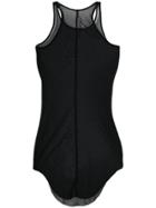 Rick Owens Lilies Sleeveless Fitted Vest Top - Black