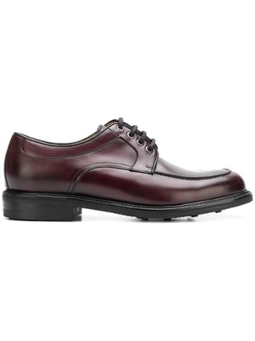 Berwick Shoes Classic Derby Shoes - Red