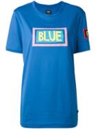 Fendi - Blue Print T-shirt - Women - Cotton - 50, Cotton