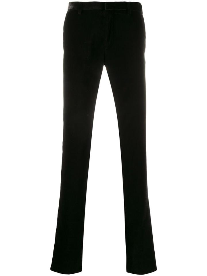 Paul Smith Straight Leg Trousers - Black