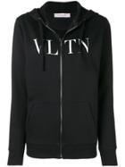 Valentino Hooded Jacket - Black