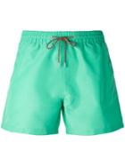 Paul Smith - Drawstring Swim Shorts - Men - Recycled Polyester/polyester - Xl, Green, Recycled Polyester/polyester