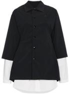 Ambush Coach Jacket Long Sleeve Dress - Black