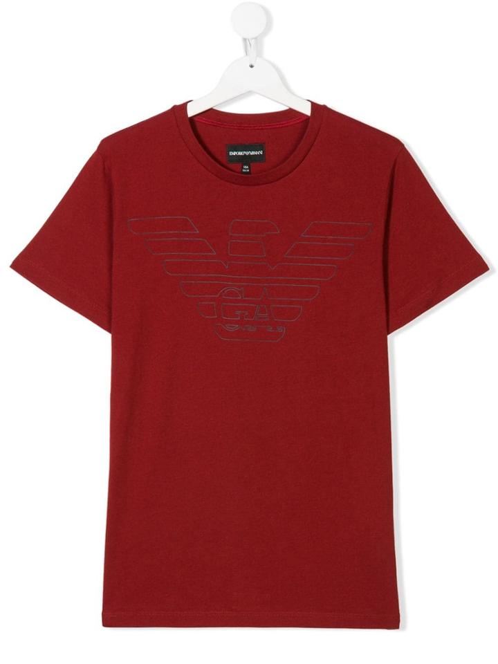 Emporio Armani Kids Emporio Armani Kids 6z4t06zjh4z0343 Red Natural