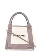 Balenciaga Xs Cabas Tote - Neutrals