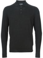 Drumohr Polo Sweater, Men's, Size: 52, Grey, Merino