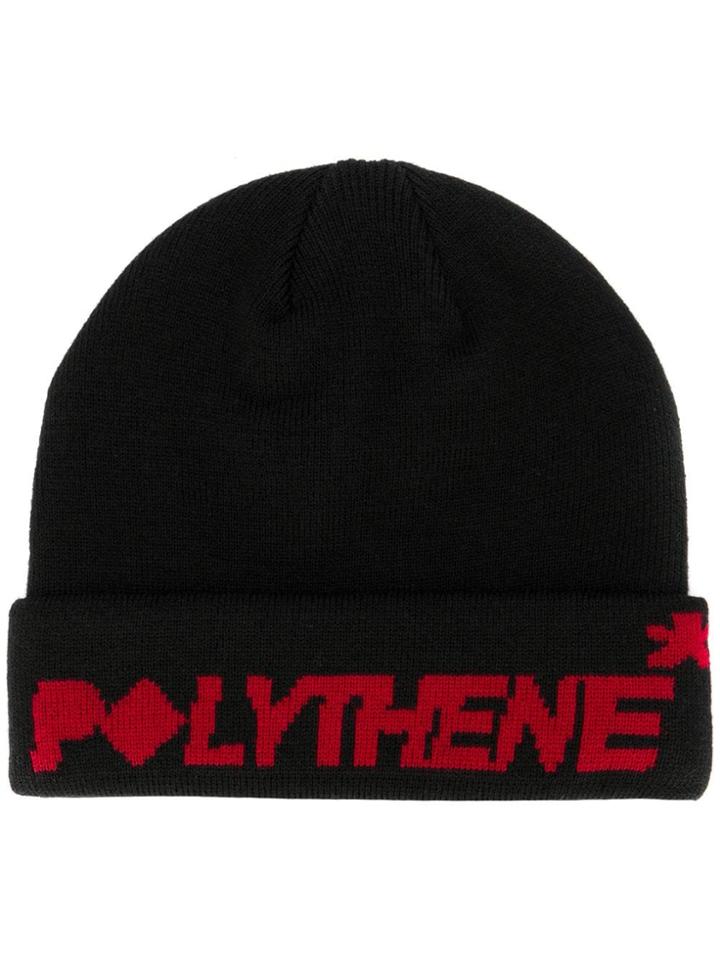 Polythene* Optics Fine Knit Hat - Black